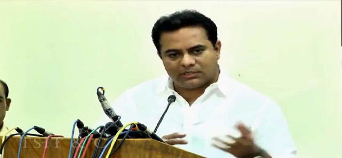 KTR urges Centre to sanction funds for ITIR Project