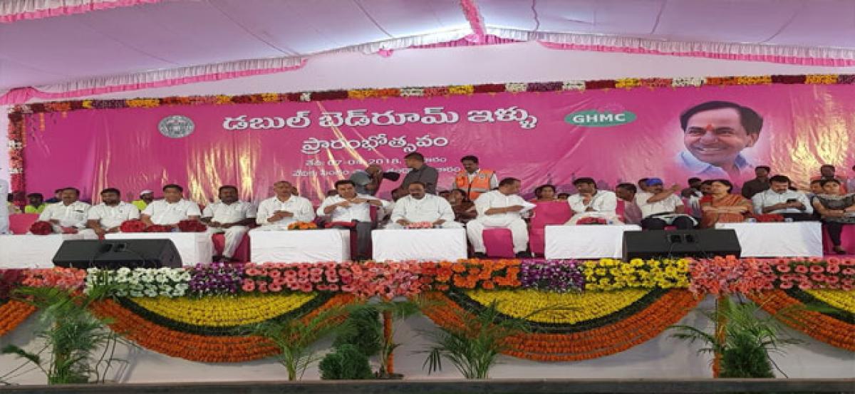 KTR launches development works costing `125 cr