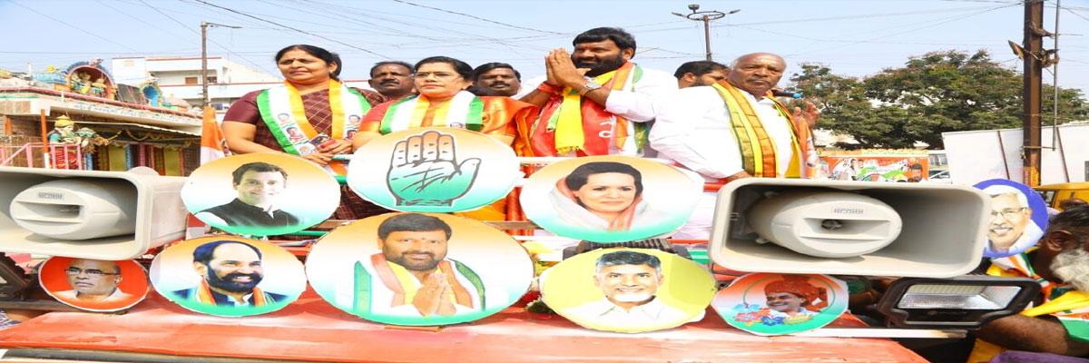 Kuna Srisailam surges ahead in campaign