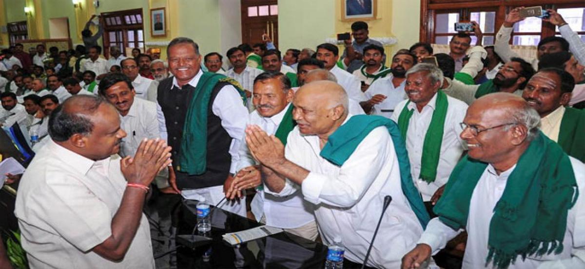 HD Kumaraswamy to be sworn-in as Karnataka CM on Wednesday at 4:30pm, says CMO