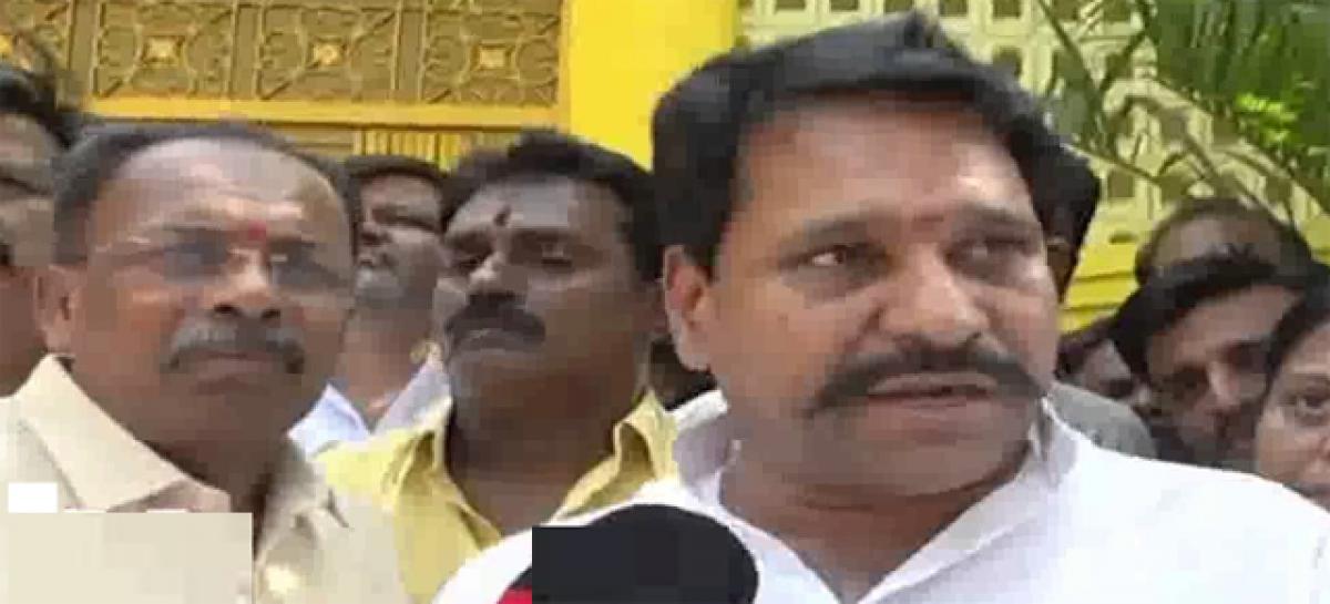 Handri Neeva Sujala Sravanthi water to Kuppam segment soon: Minister