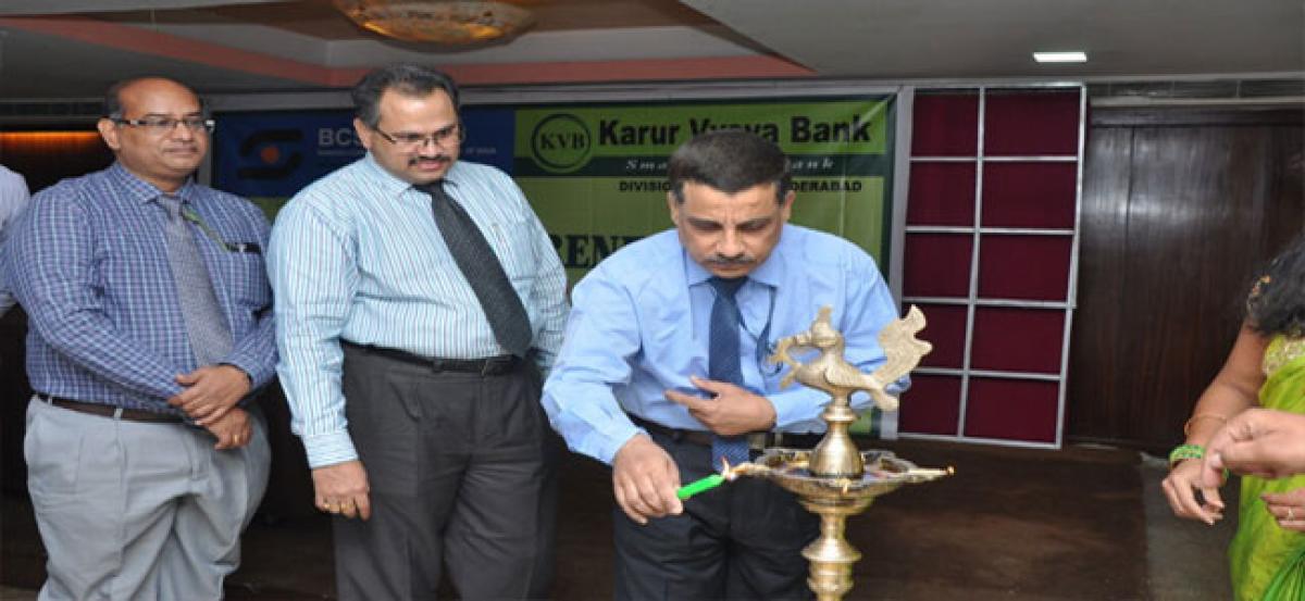 Customer awareness drive by Karur Vysya Bank