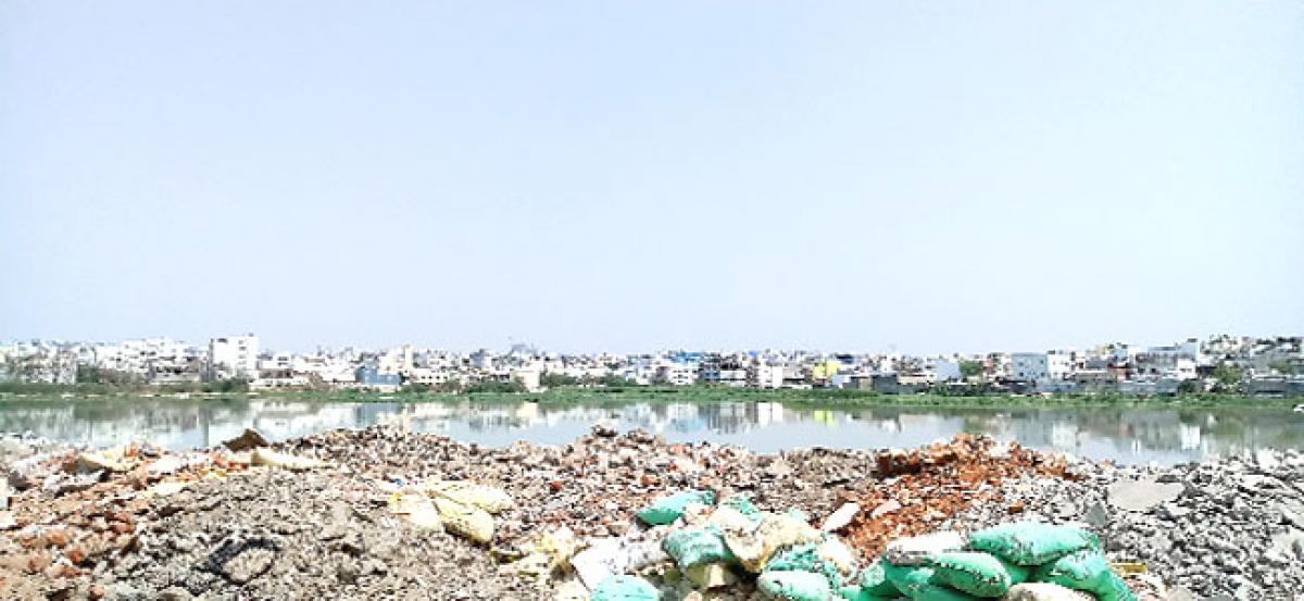 A lake left to die on its own