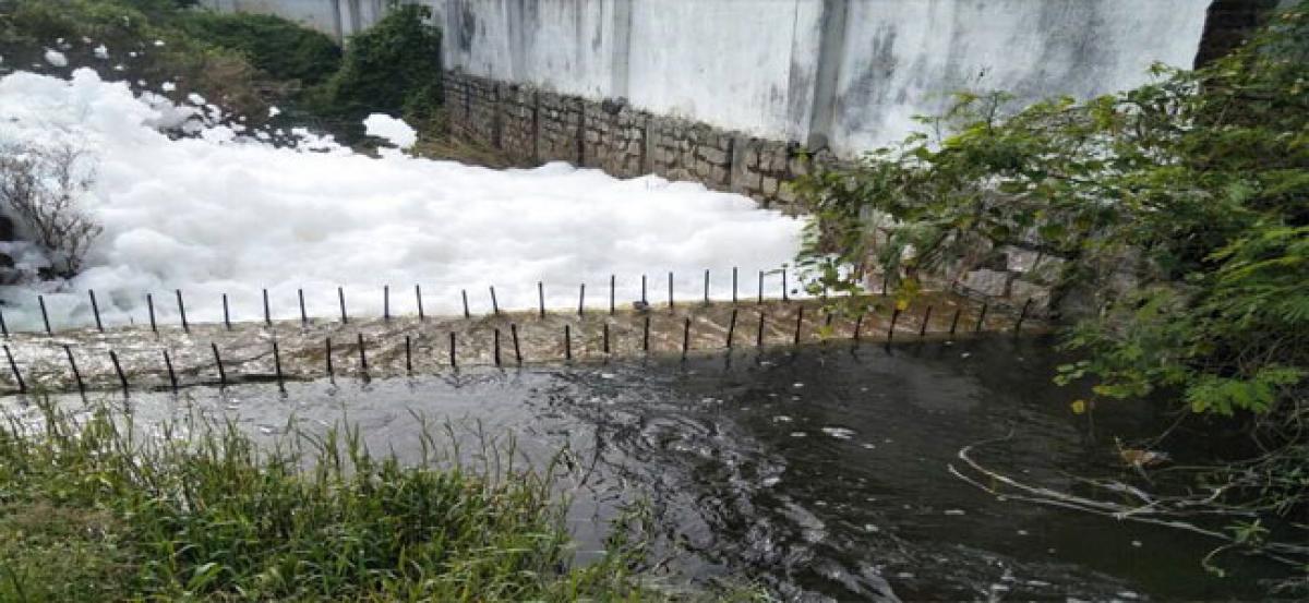 Lake laments as effluents being pumped in