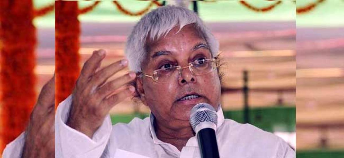 RJD submits adjournment motion notice over Lalu Yadavs security downgrade