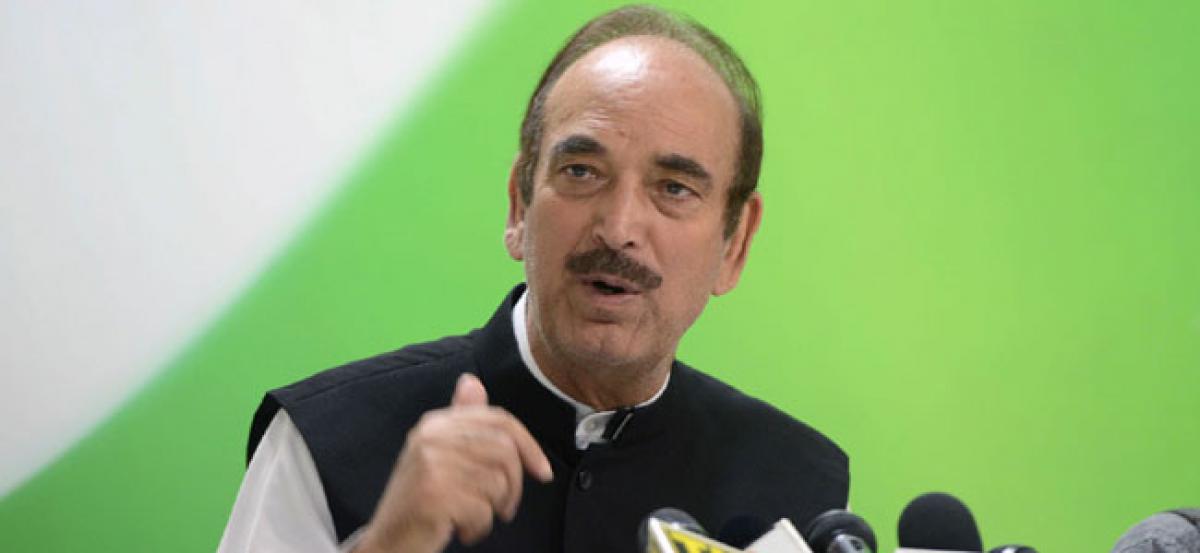 Congress lashes at BJP for exploiting militancy issue in Jammu and Kashmir