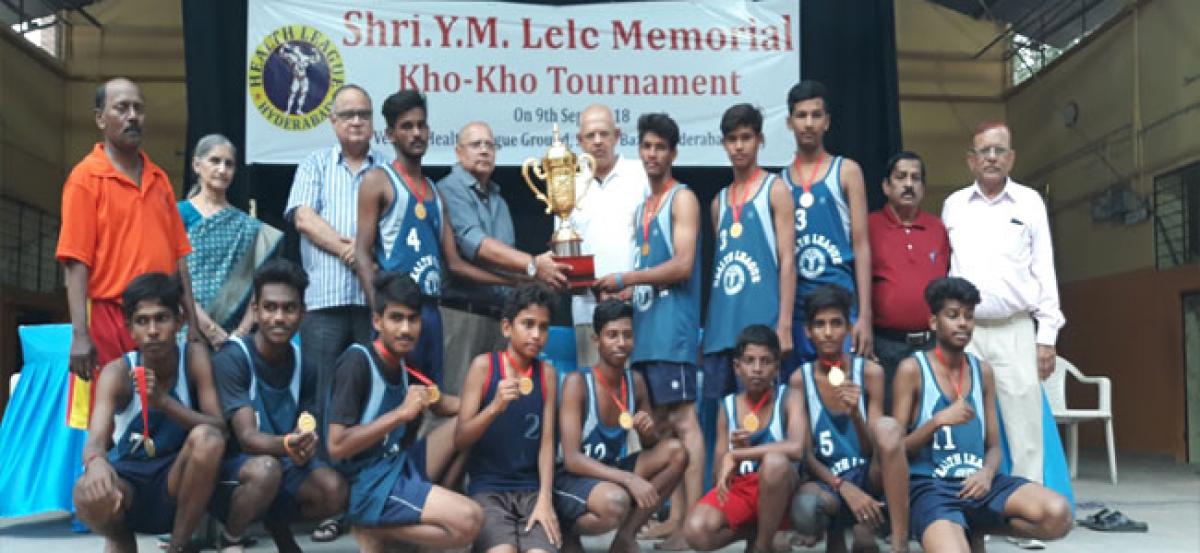 Health League Kho-Kho Championship in Hyderabad