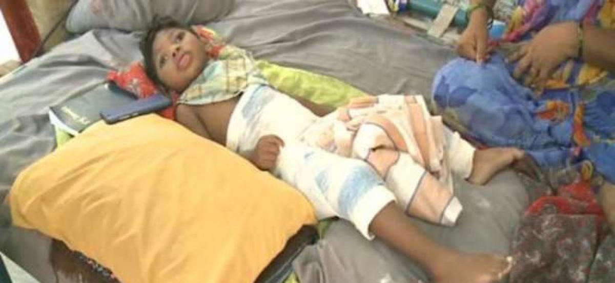 Doctor breaks child’s leg during treatment in Hyderabad