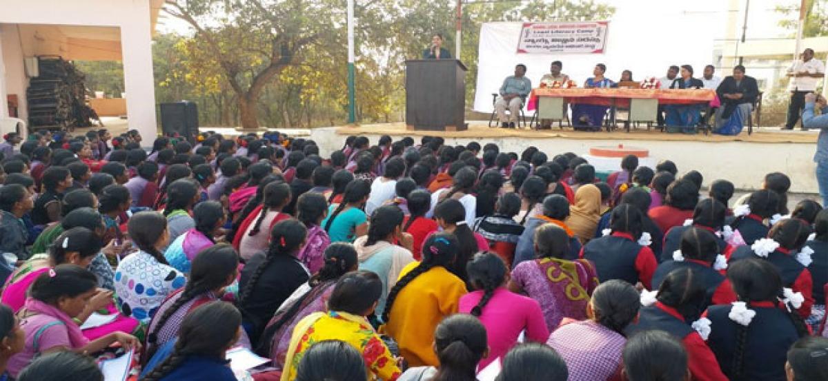 Legal literary camp by TSWR  junior college