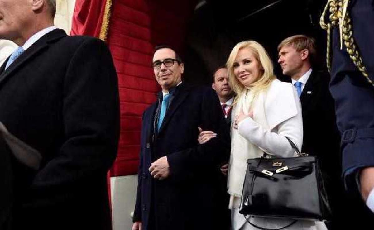 US Treasury Chiefs Wife Apologizes Over Instagram Post