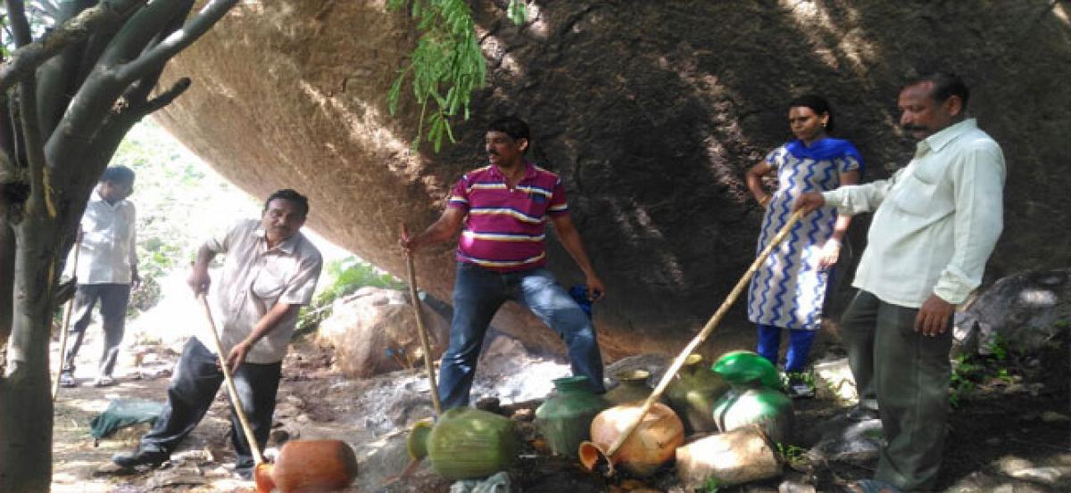 200 litres of illicit liquor destroyed; 18 arrested