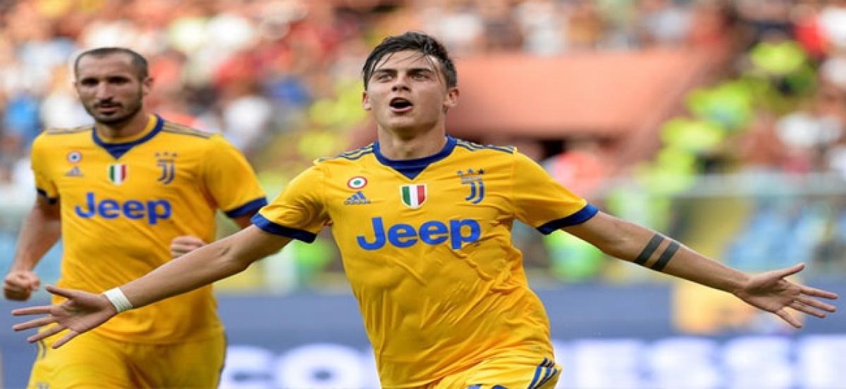 Juventus atop after Dybala hat-trick