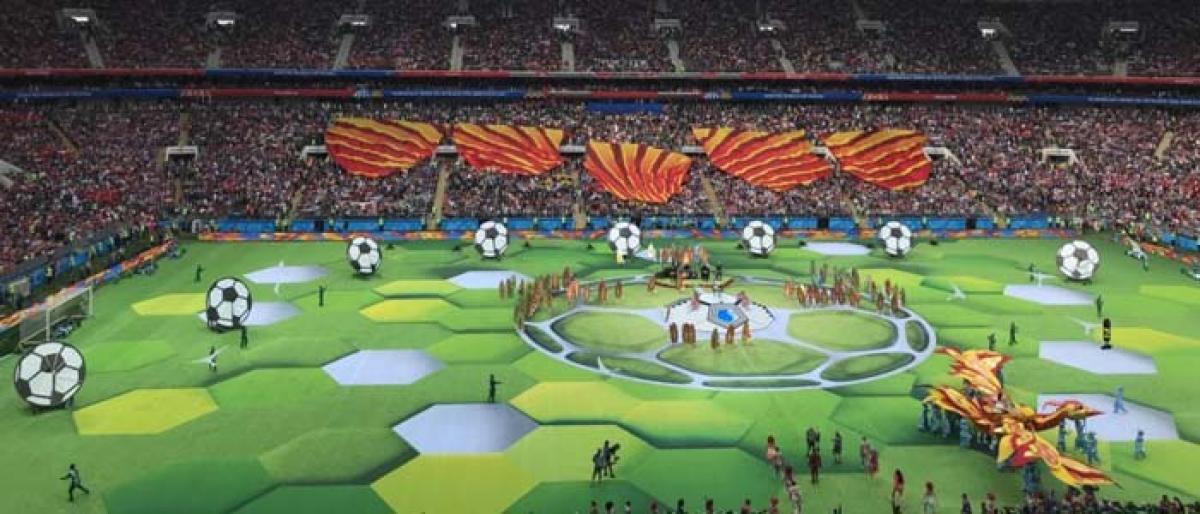 Live Updates: FIFA World Cup 2018 Opening Ceremony