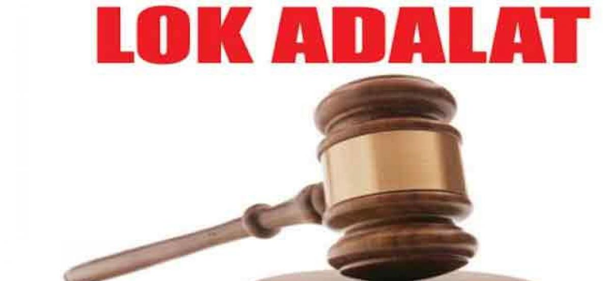 Call to resolve cases through Lok Adalat