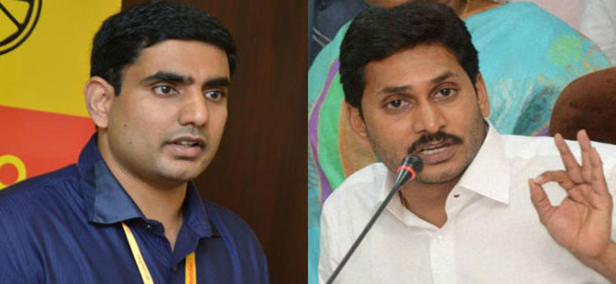 Lokesh slams YS Jagan, accuses corrupt No 1