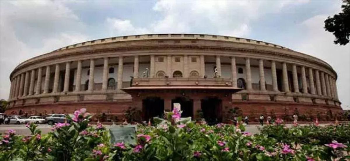 Lok Sabha adjourned amid continuing protests by TRS, AIADMK; to meet on Tuesday