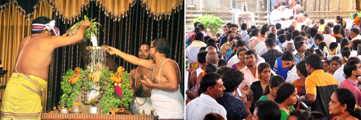 Specials pujas to mark Karthika Pournami at Rama Temple