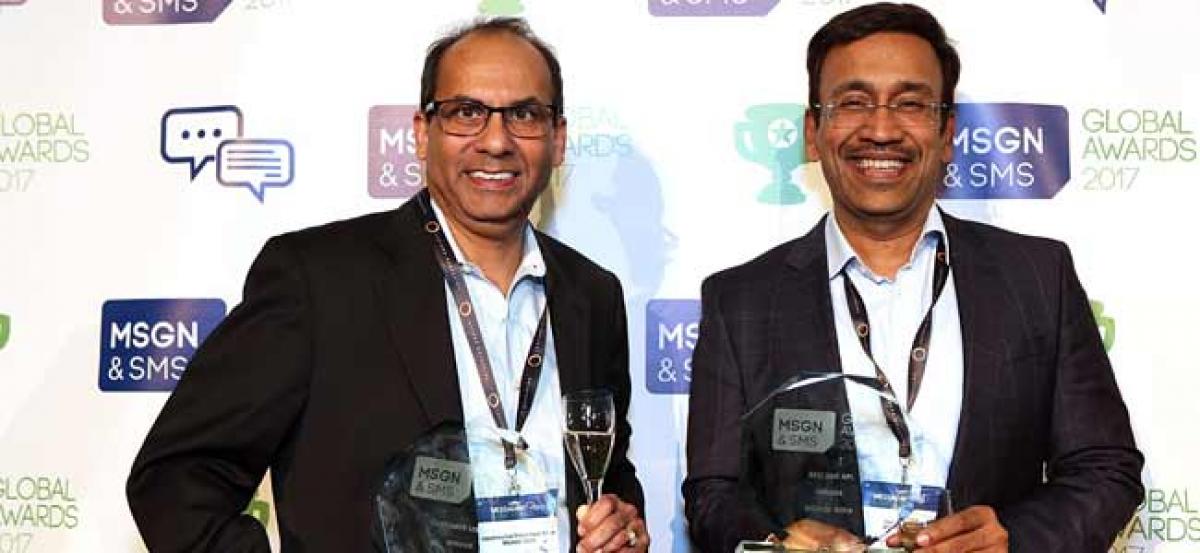 mGage India wins the Prestigious Messaging and SMS World Awards 2017 in London