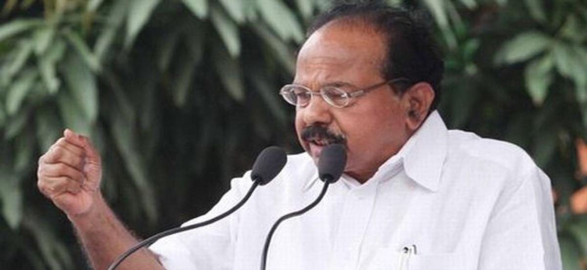 No infighting; protests indicate Congress victory in Karnataka: Veerappa Moily