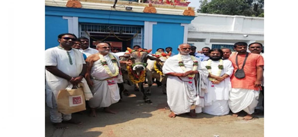 Chilkur temple promotes Vaidika Vyavasaayam