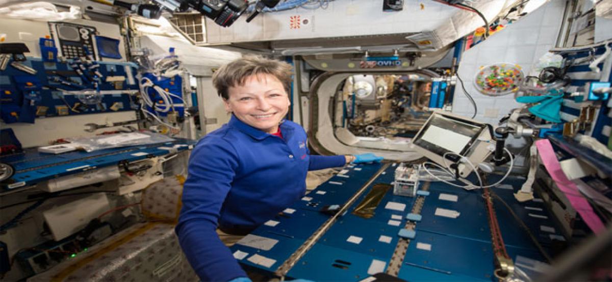 Astronauts identify unknown microbes in space for first time
