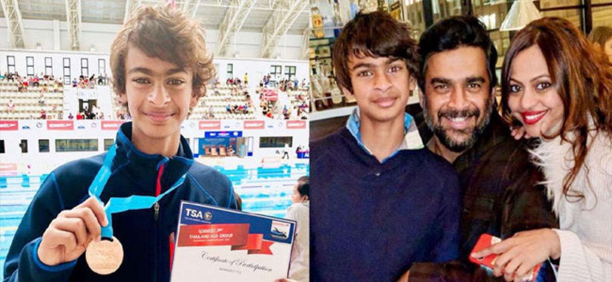 Madhavan’s son Vedaant wins bronze for India