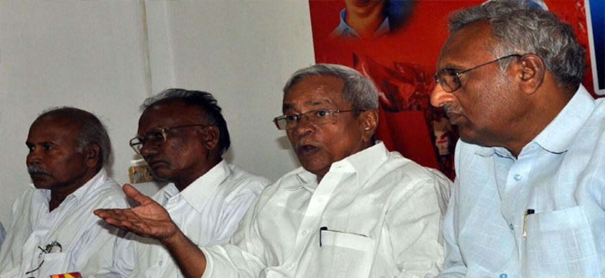 Left parties give a bandh call on Feb 8