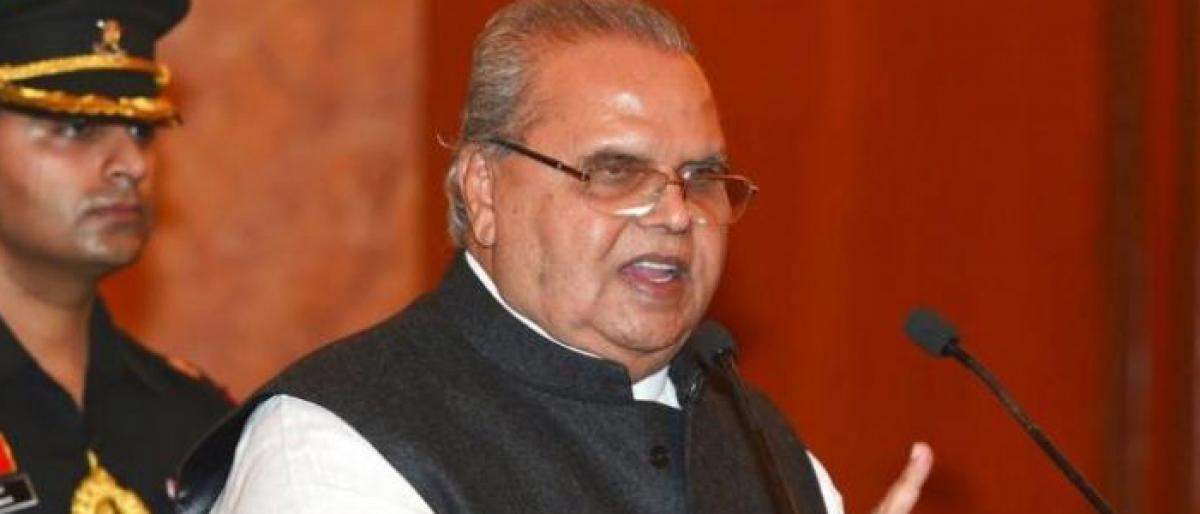 Reasons given by Governor Satya Pal Malik for dissolving J&K House