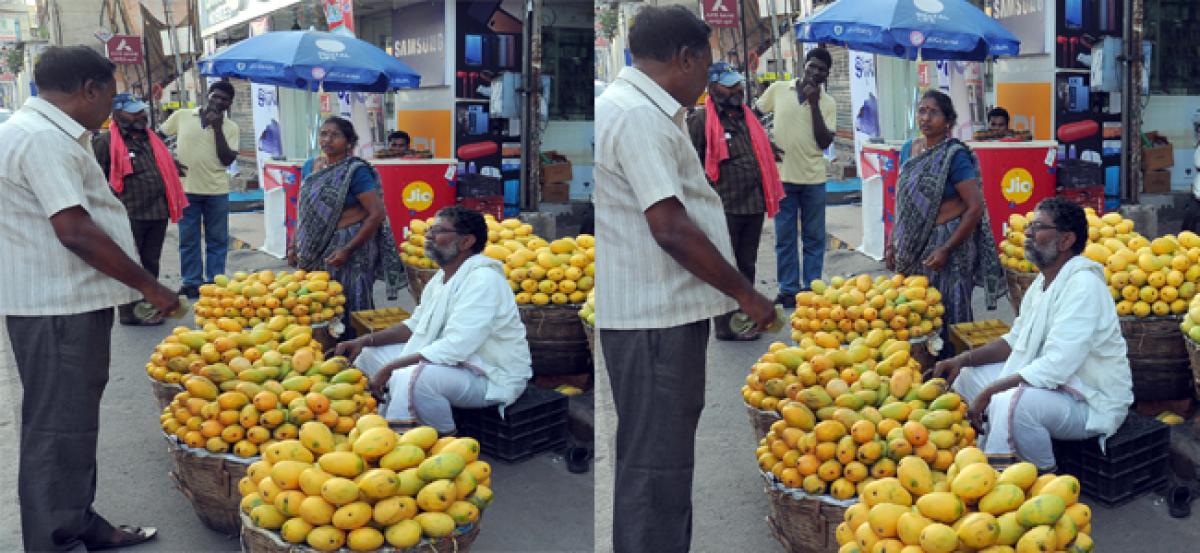 Mangoes turn sour this season