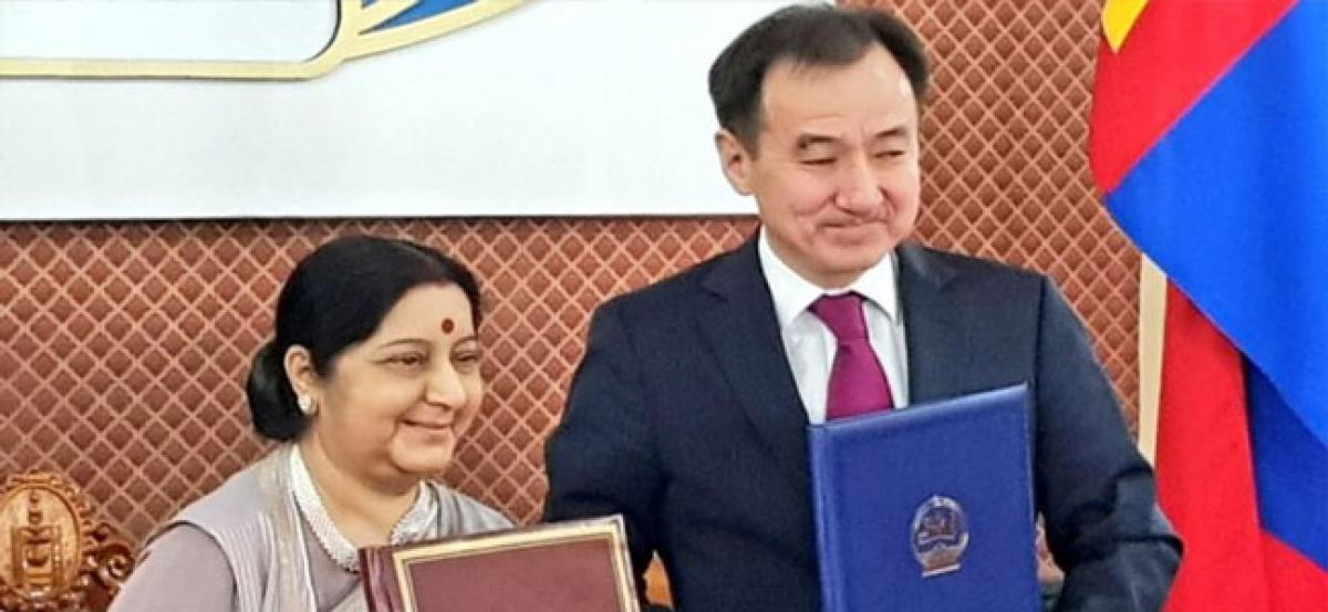 India and Mongolia to jointly combat terror, boost trade