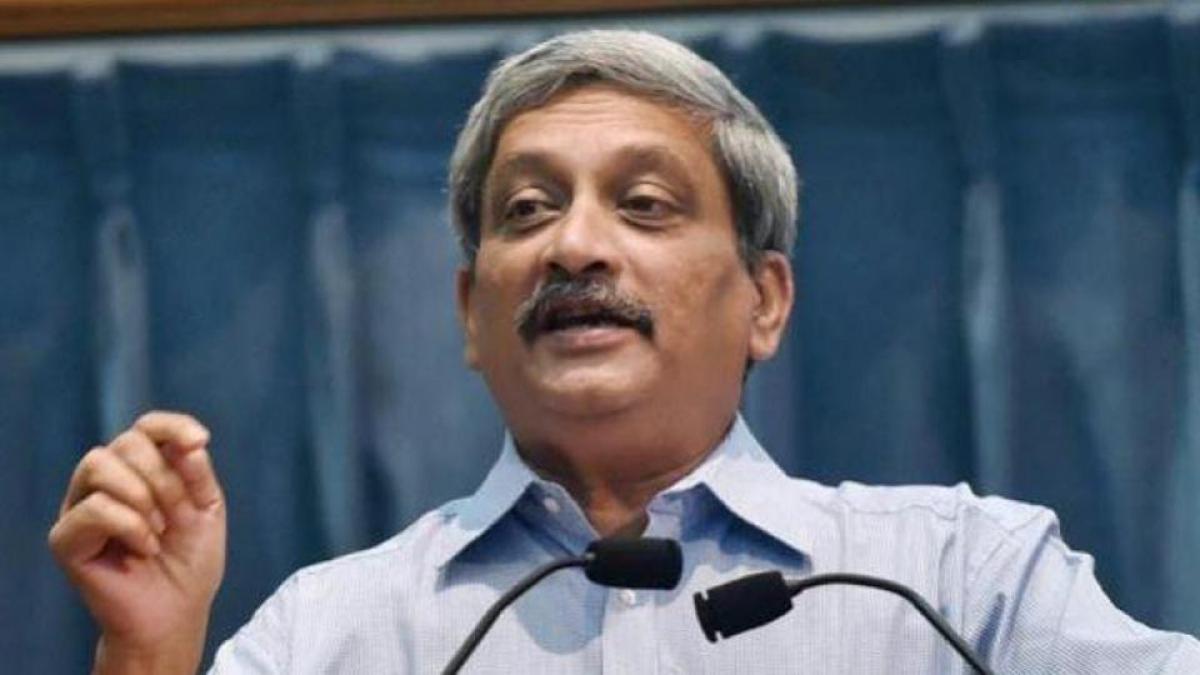 Parrikar files nomination for Panaji Assembly seat