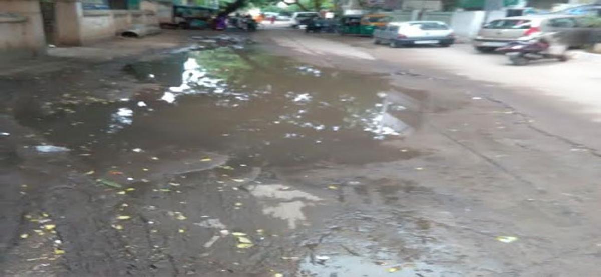 Poor drainage system a cause for concern