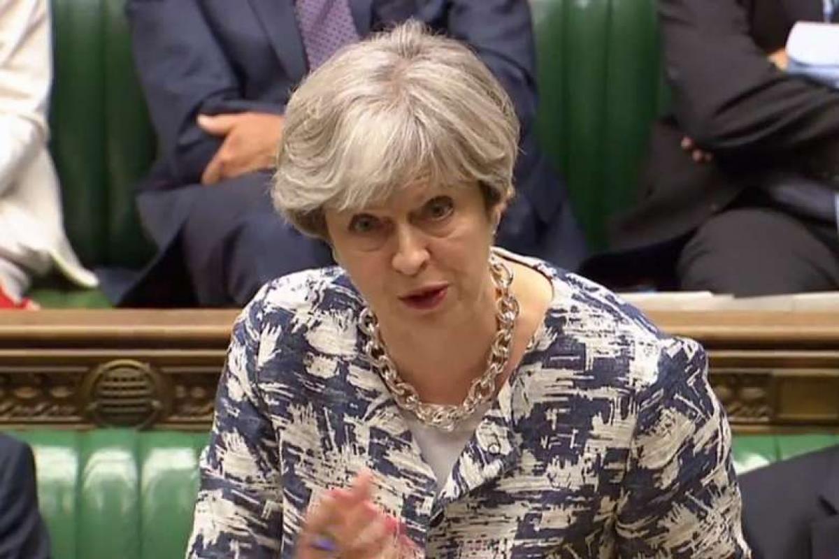 UK PM Theresa May Suspends One Of Her Lawmakers For Use Of Racist Language