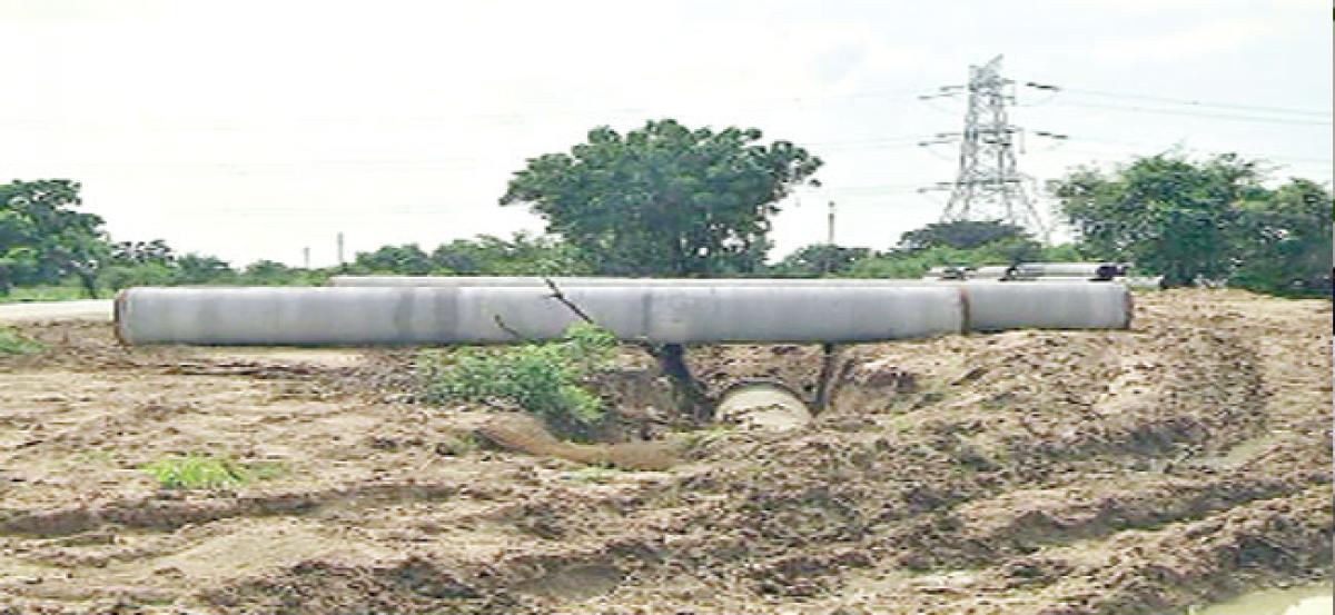 Mission Bhagiratha works at snail’s pace; contractors nonchalant