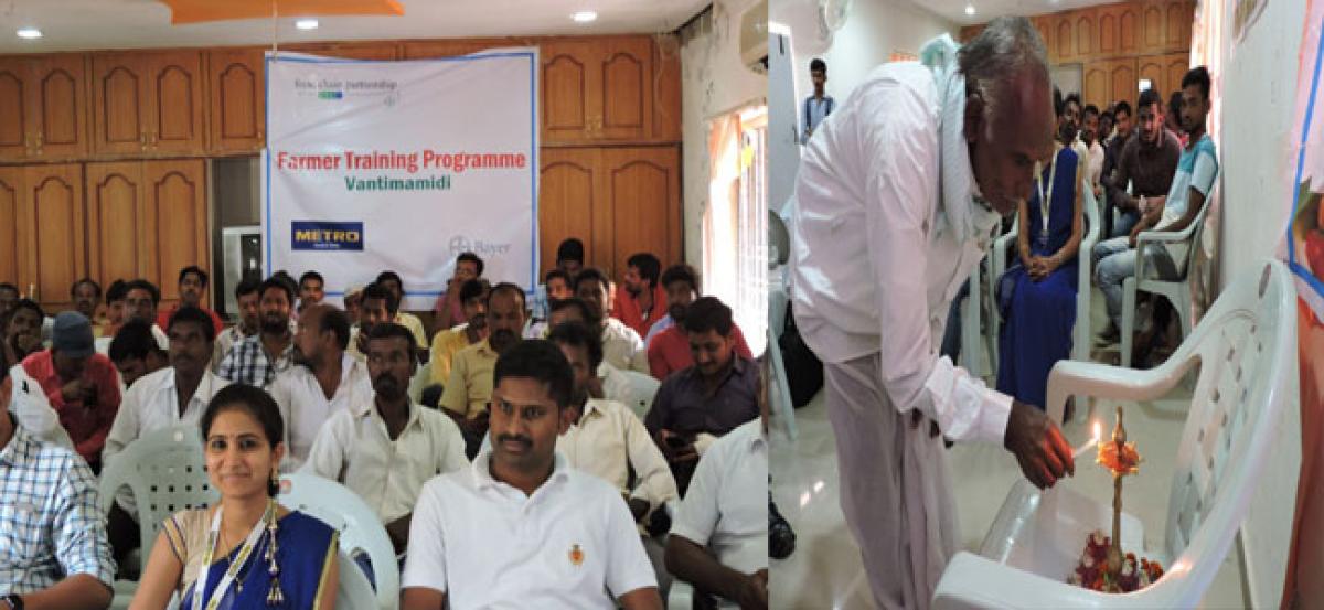 Metro Wholesale organises farmer training programme