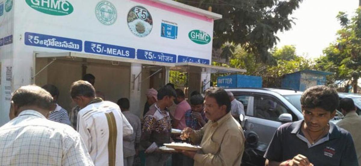 5-rupee meal now available across 100 centres in city