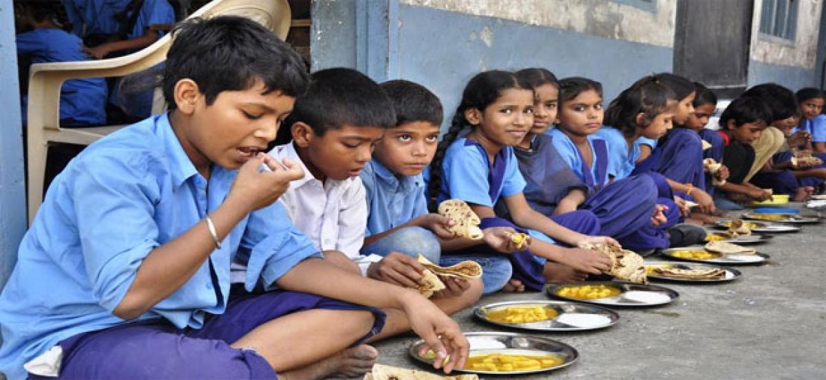 Irregular rice supply hits mid-day meal