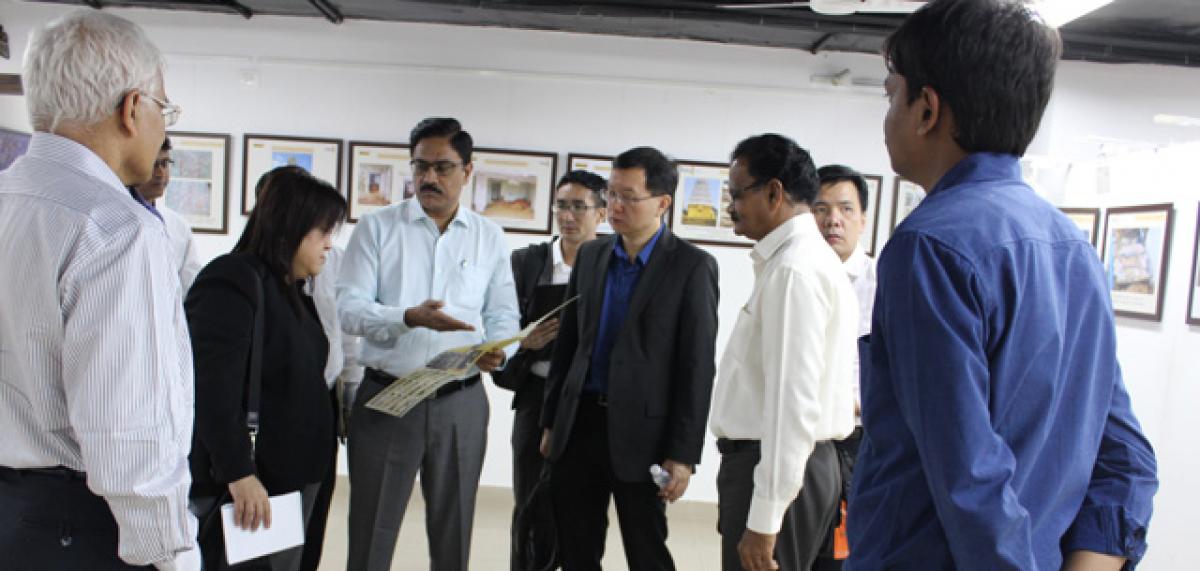 Singapore experts team visits Cultural Centre of Vijayawada and Amaravati