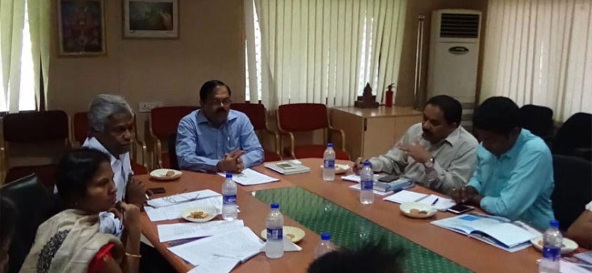 Meeting held on water quality of Hussainsagar