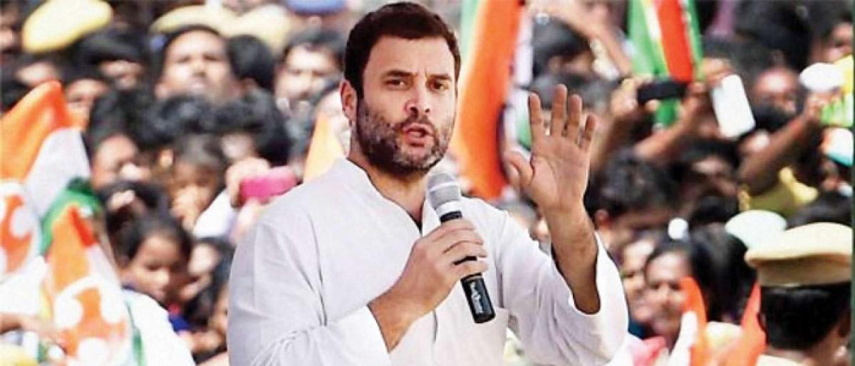 KCR betrayed farmers: Rahul Gandhi