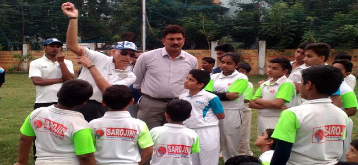 Noshir magic bowls over cricket trainees