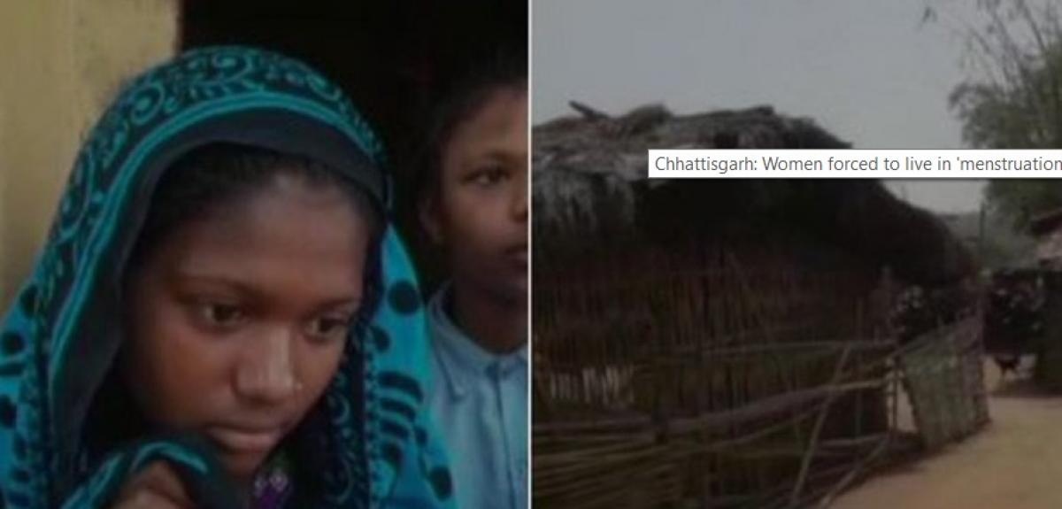 Chhattisgarh: Women forced to live in menstruation house during periods