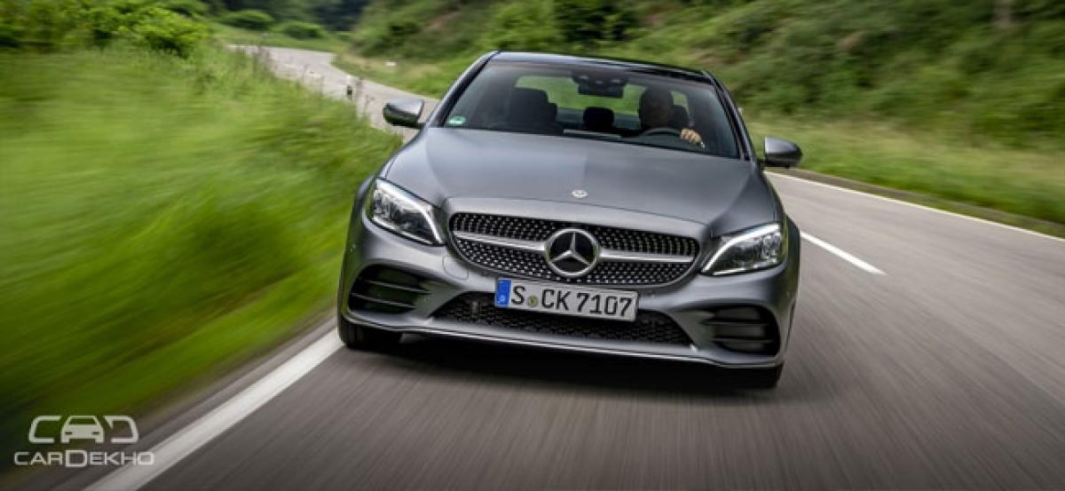 Mercedes-Benz C-Class Facelift To Launch In October 2018