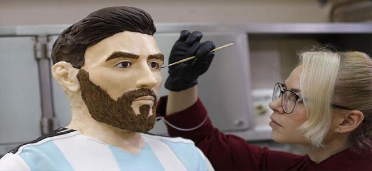 Lionel Messi to get special gift from Moscow - a life-size chocolate sculpture