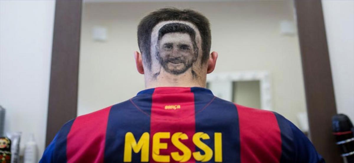 Barber snips Lionel Messi ‘headshot’ for fans ahead of FIFA World Cup 2018