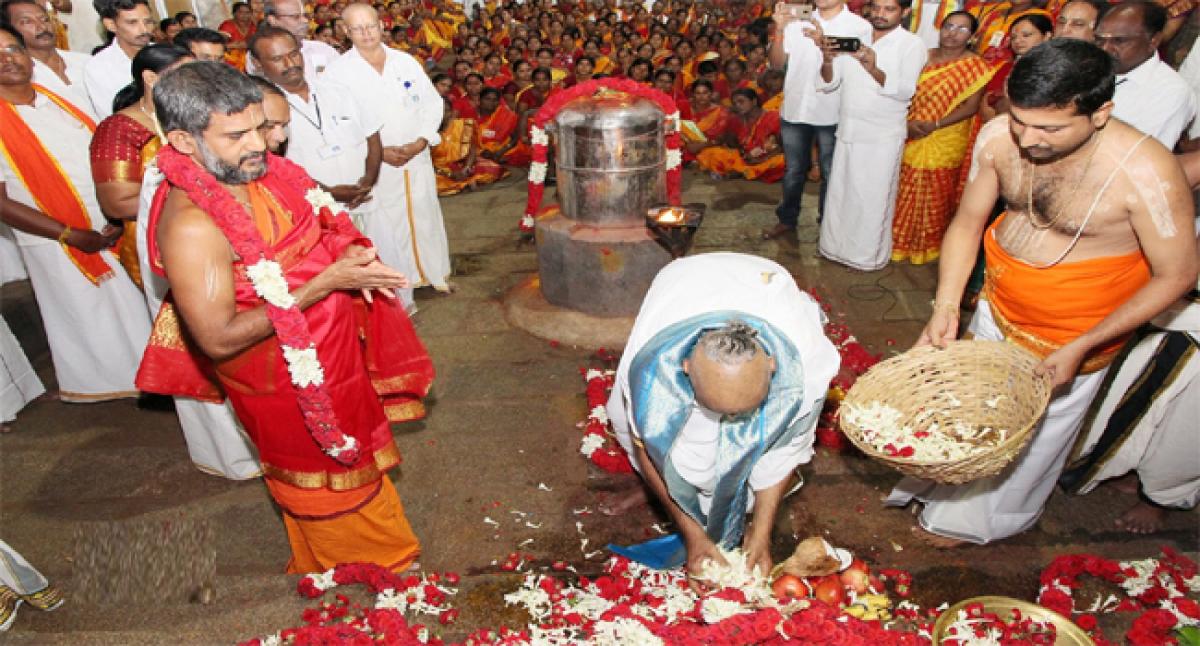 Metlotsavam observed with fervour at Alipiri