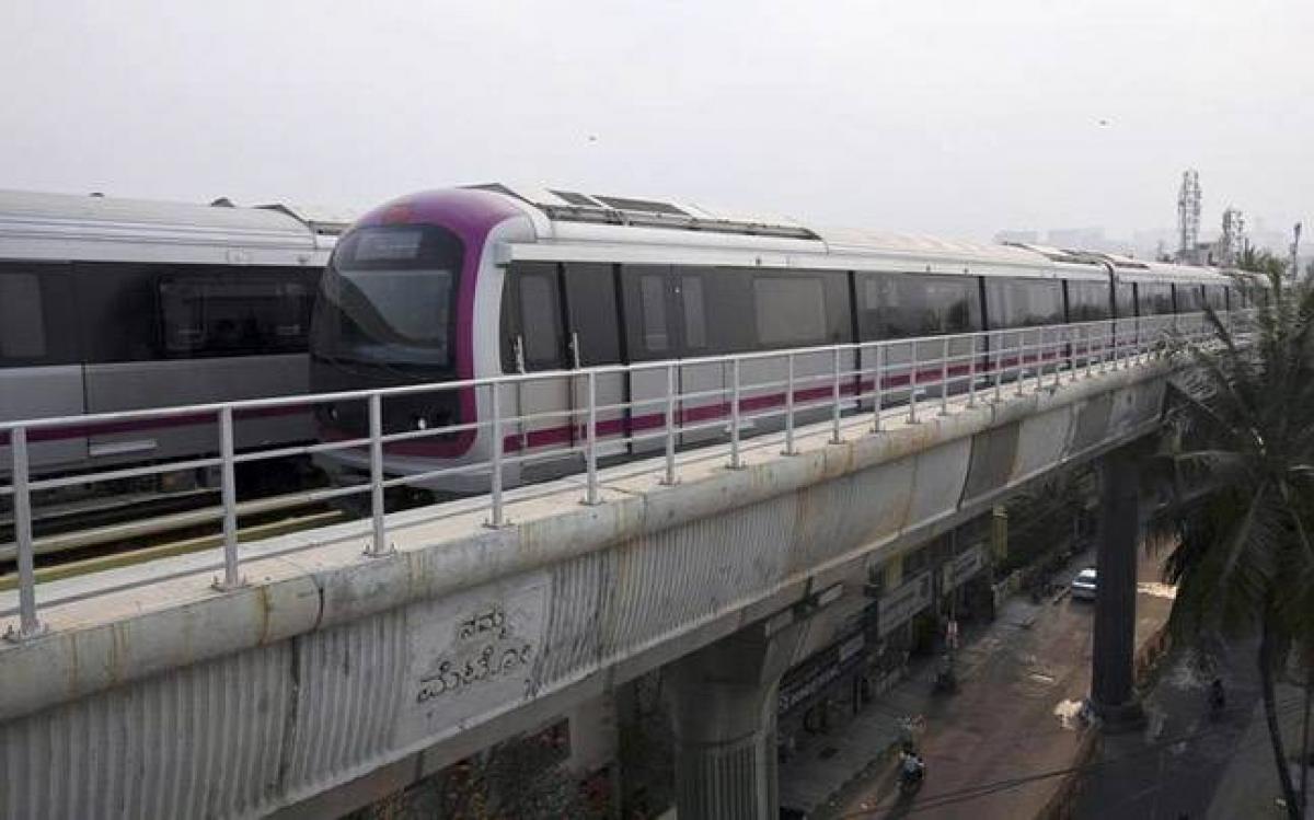 Bangalore metro services temporarily halted after workers protest