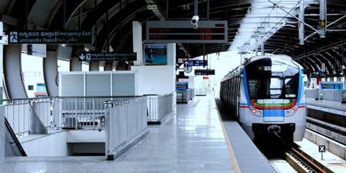 Metro operations between Ameerpet-Hitec City to begin by January end