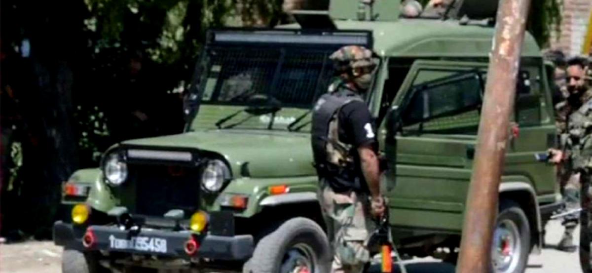 Militant hideout busted in JK; weapons, explosive devices seized