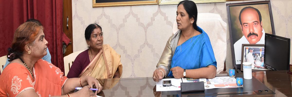 Minister Paritala Sunitha warns stringent action against sexual abusers